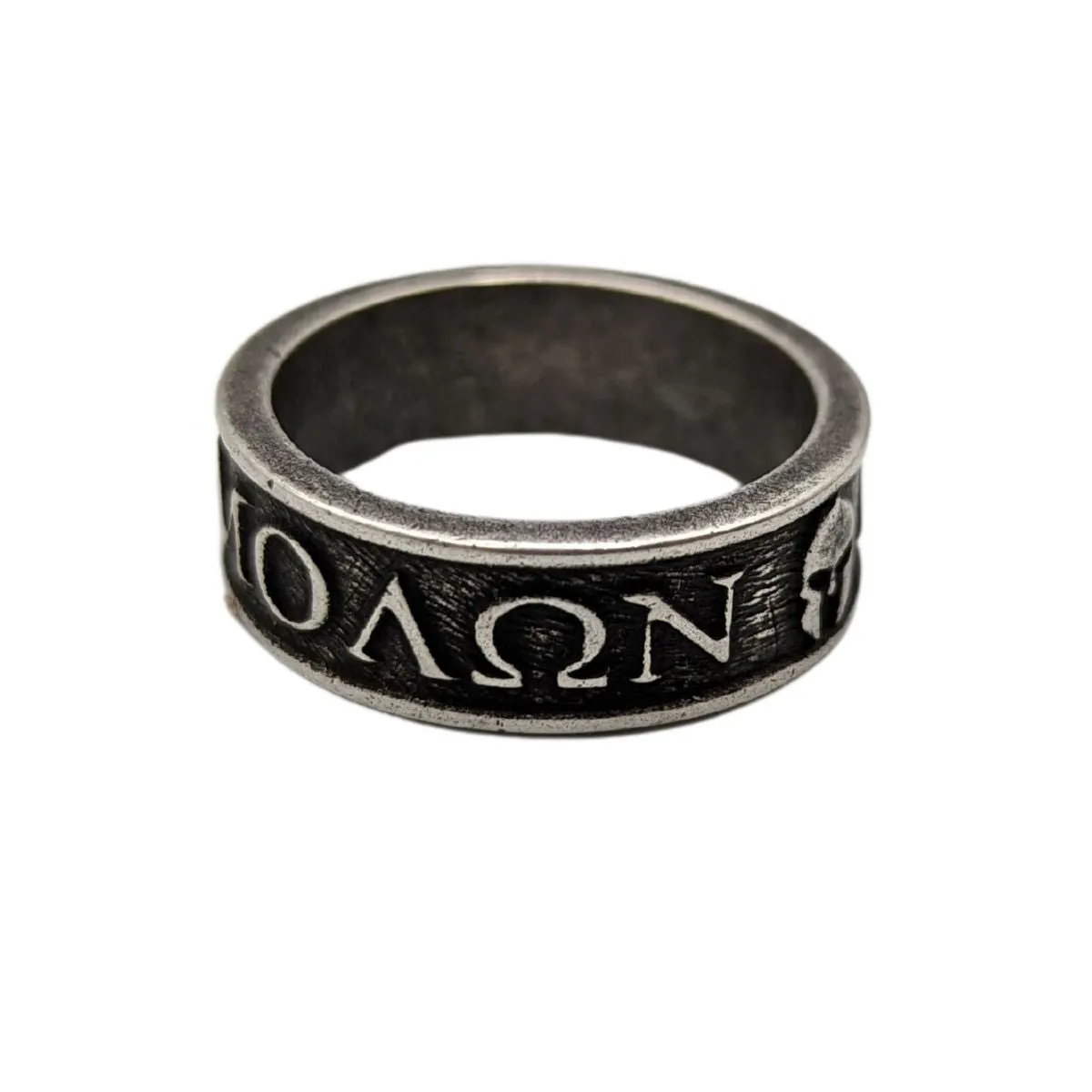 Molon Labe bronze ring