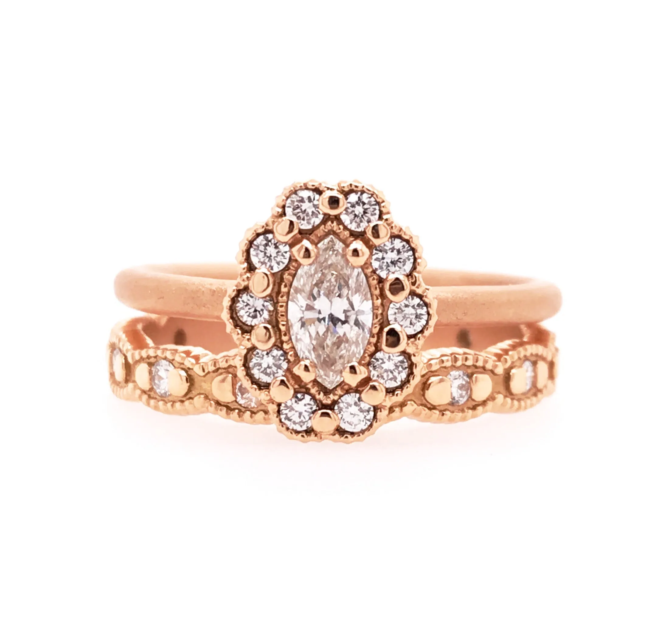 Mosaic Marquise Diamond Ring