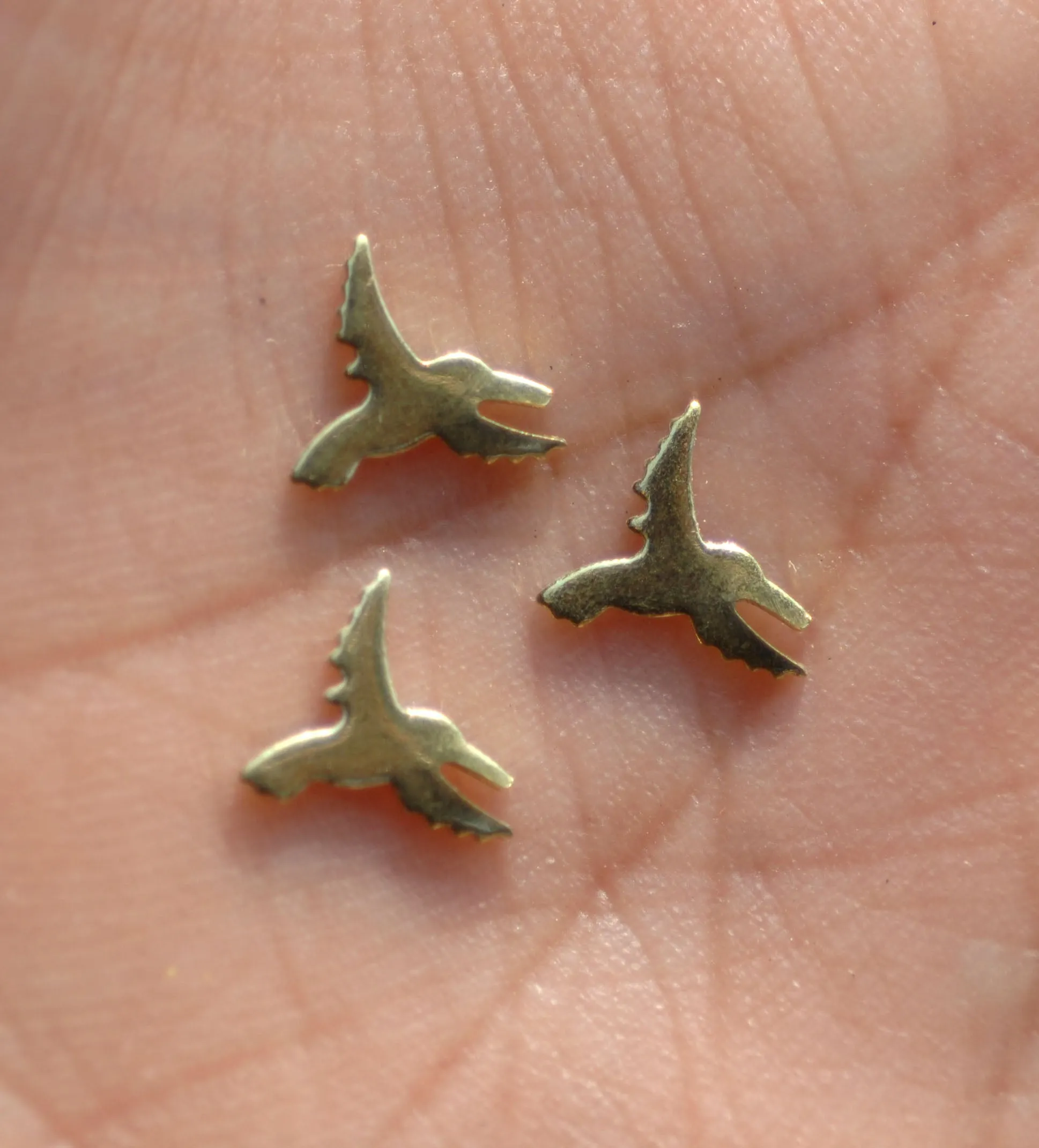 Most Tiny Metal Hummingbird Mini Blanks