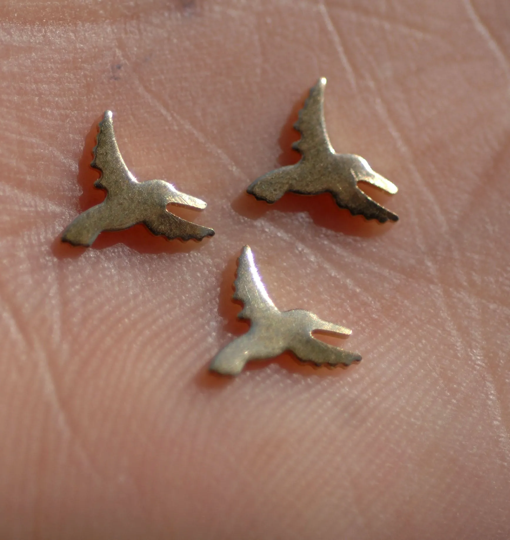 Most Tiny Metal Hummingbird Mini Blanks