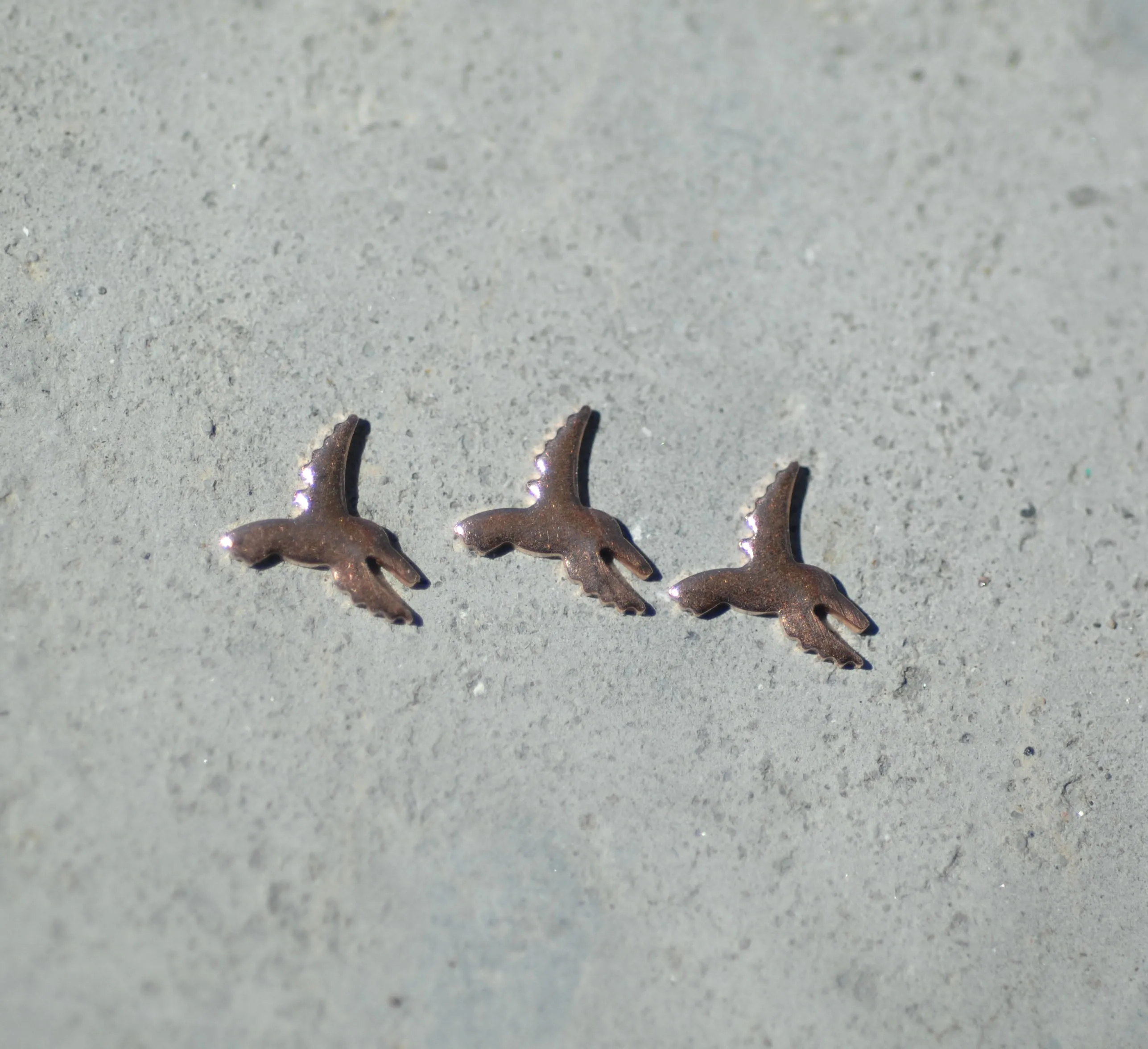 Most Tiny Metal Hummingbird Mini Blanks