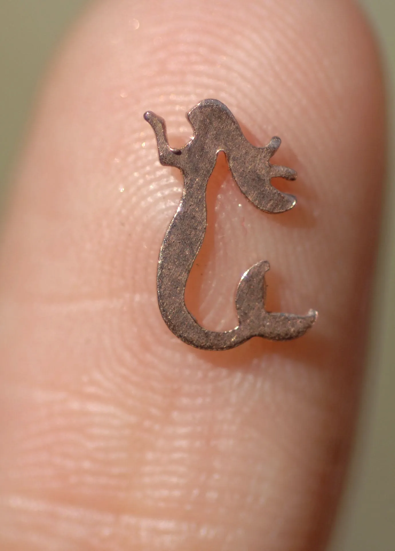 Most Tiny Metal Long Haired Mermaid Mini Blanks