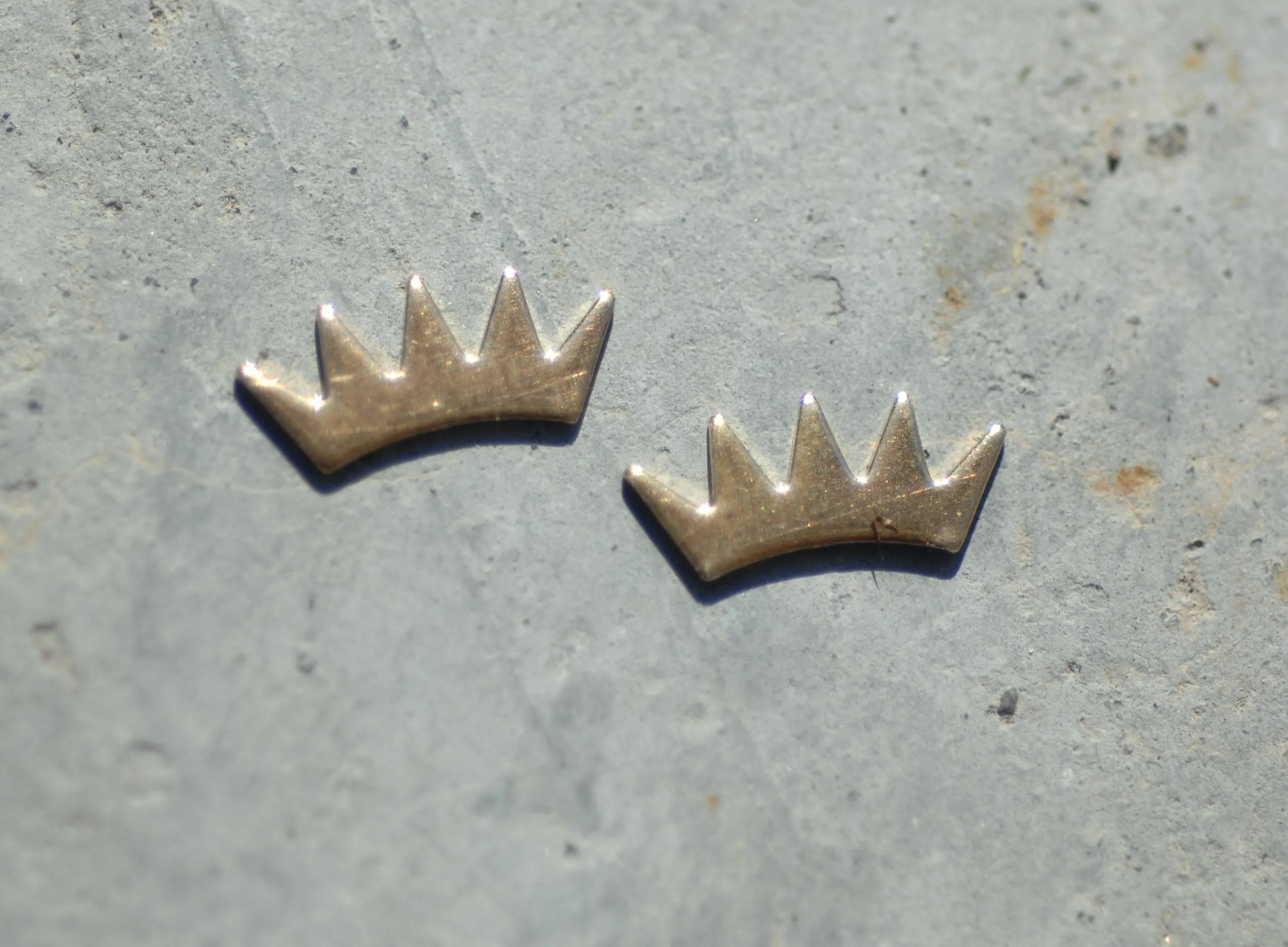 Most Tiny Metal Royal Crown Mini Blanks
