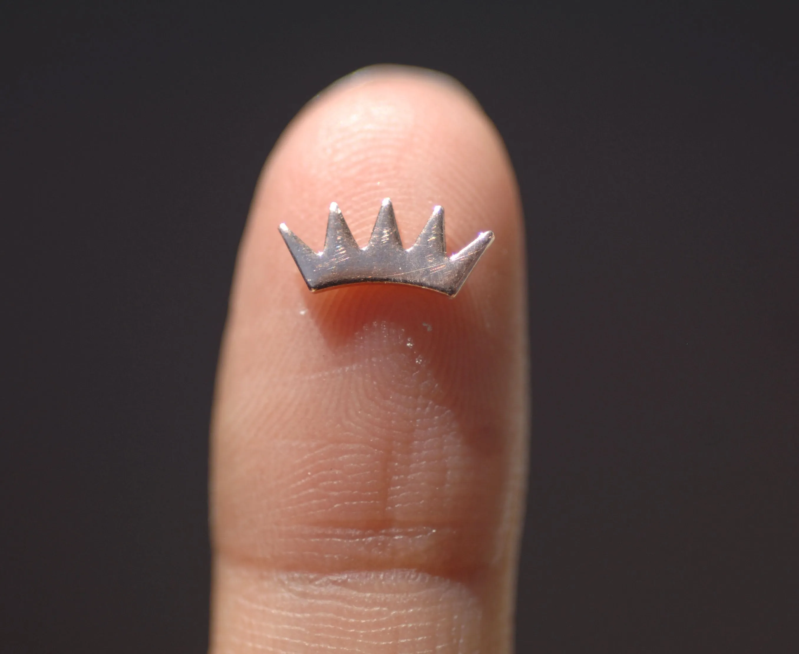 Most Tiny Metal Royal Crown Mini Blanks