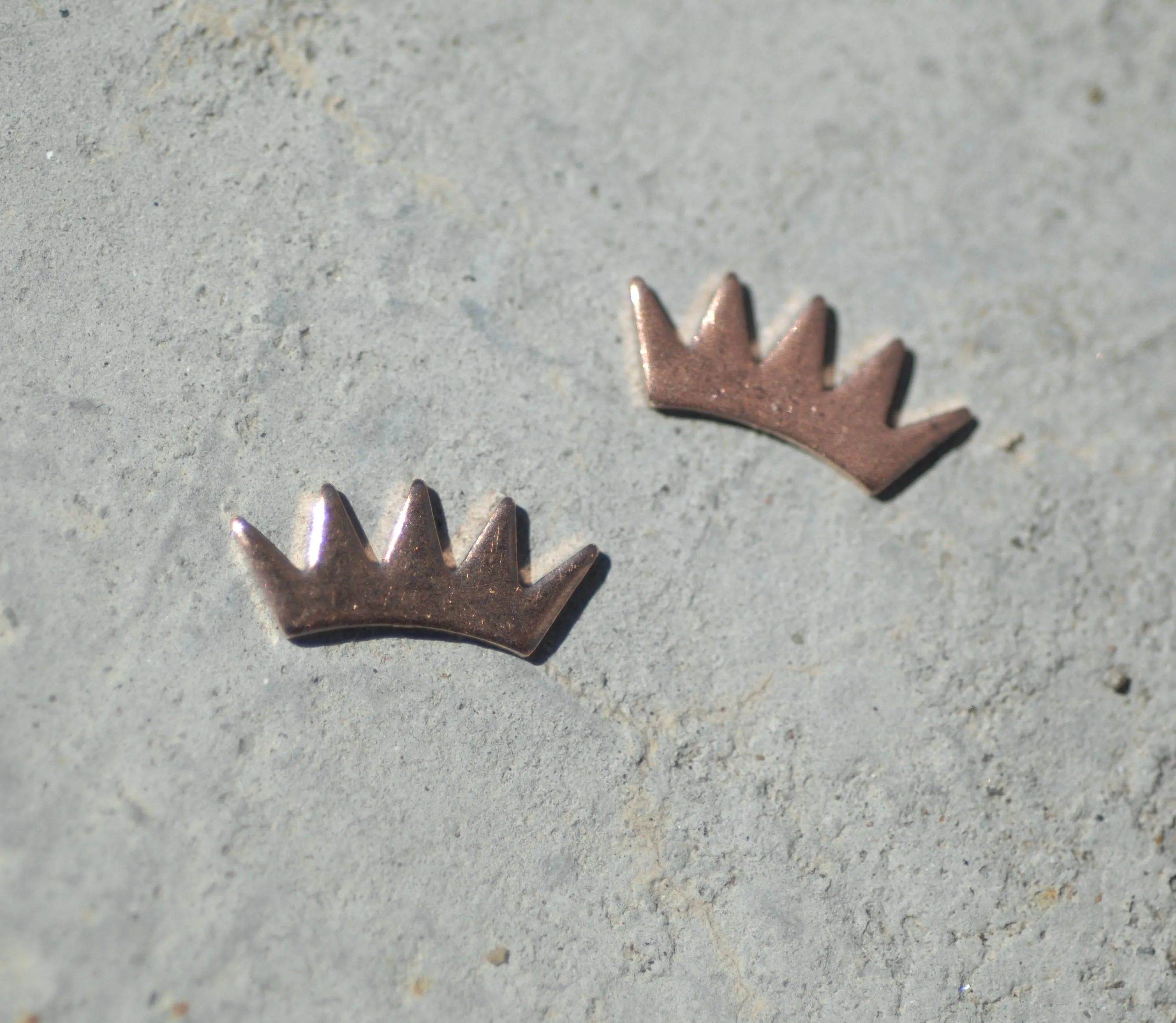 Most Tiny Metal Royal Crown Mini Blanks
