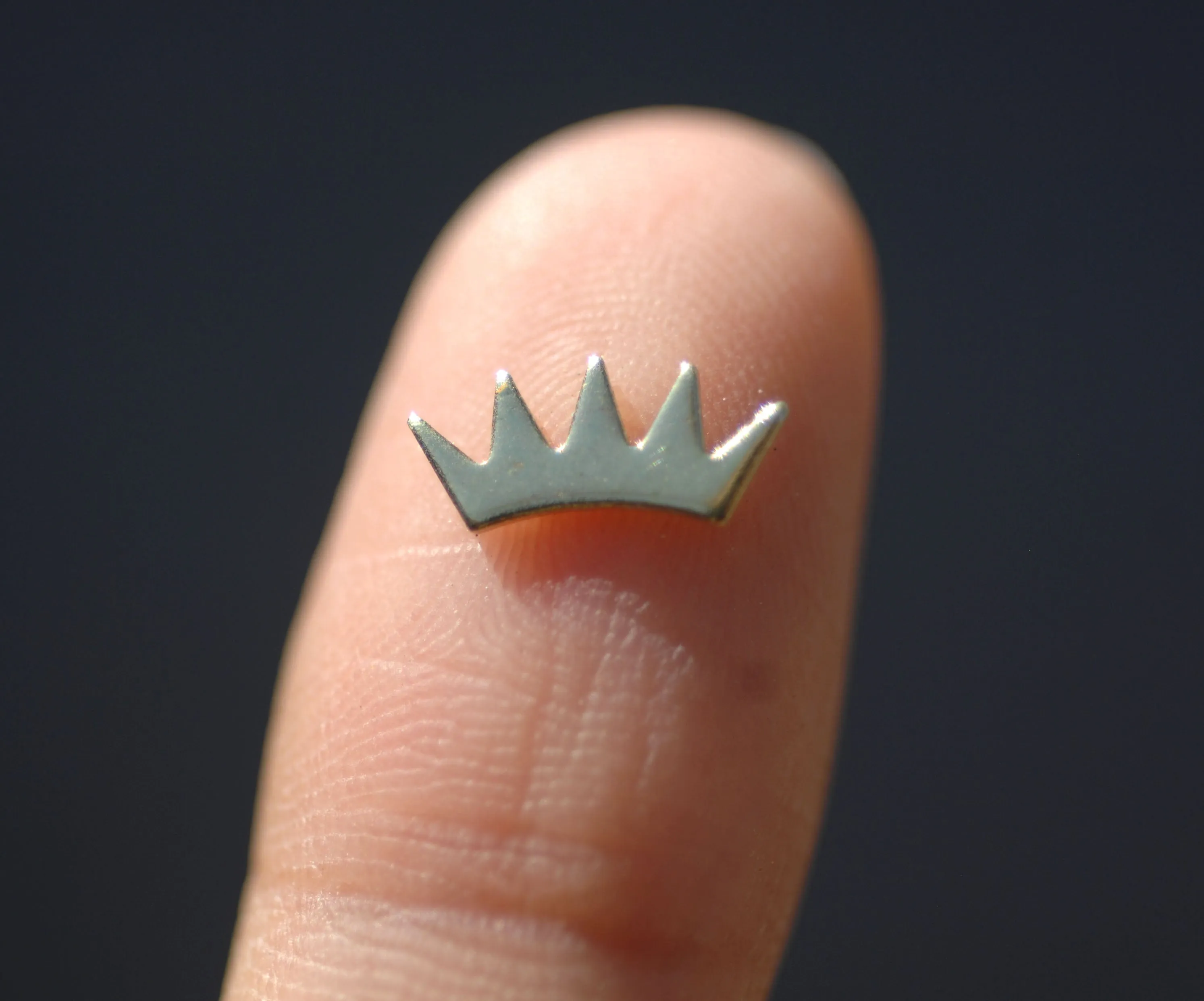 Most Tiny Metal Royal Crown Mini Blanks