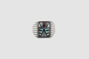 Navajo Multi Stone Inlay Ring