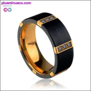 New Arrival 8MM Width BlackTungsten Carbide Rings For Man