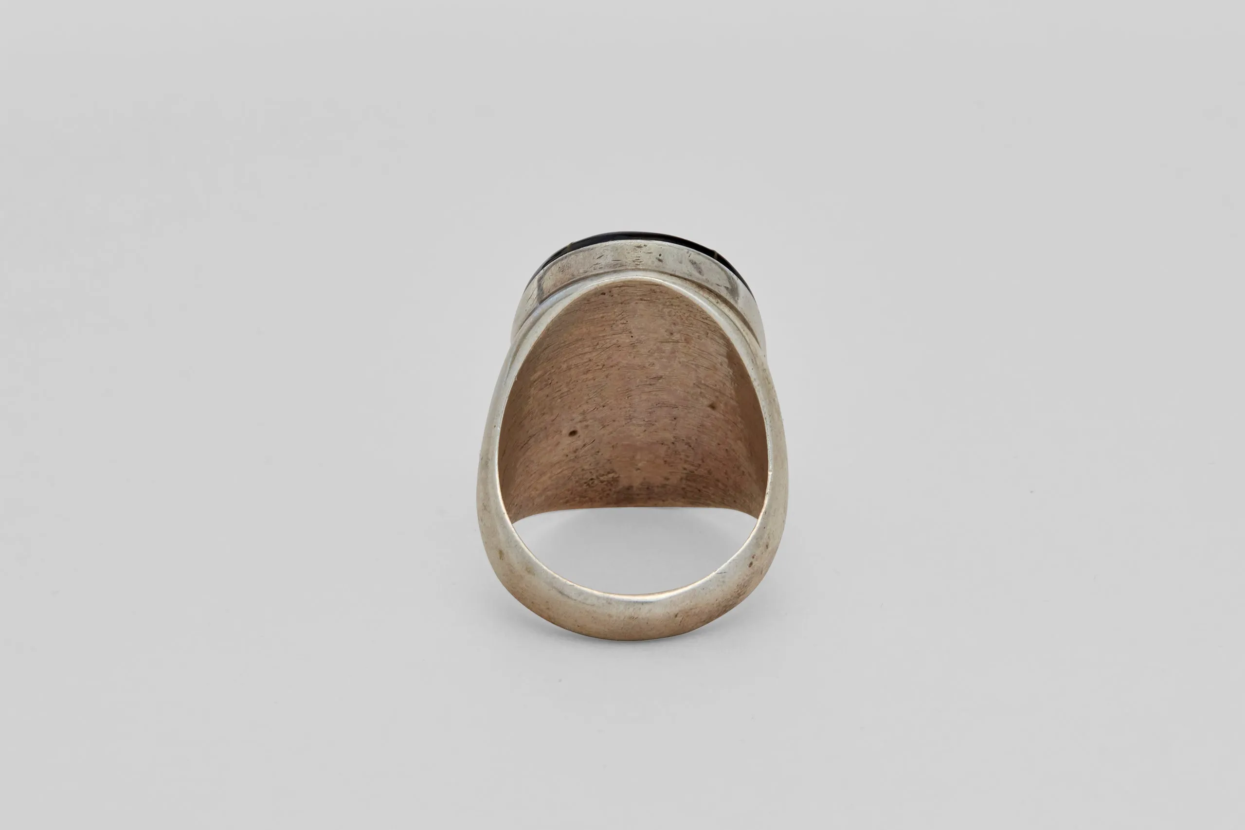Oval Navajo Multi Stone Inlay Ring
