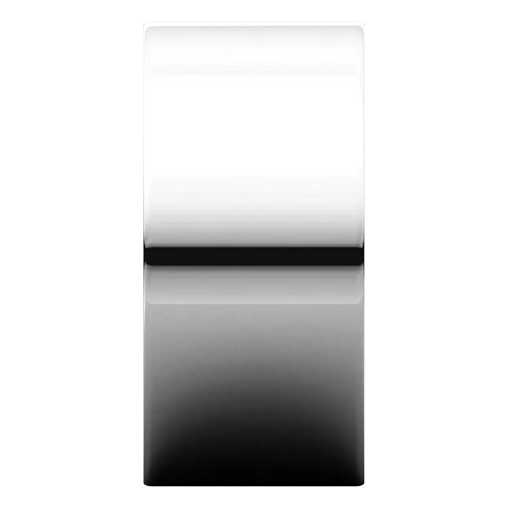Platinum 10mm Flat Comfort Fit Band, Size 12