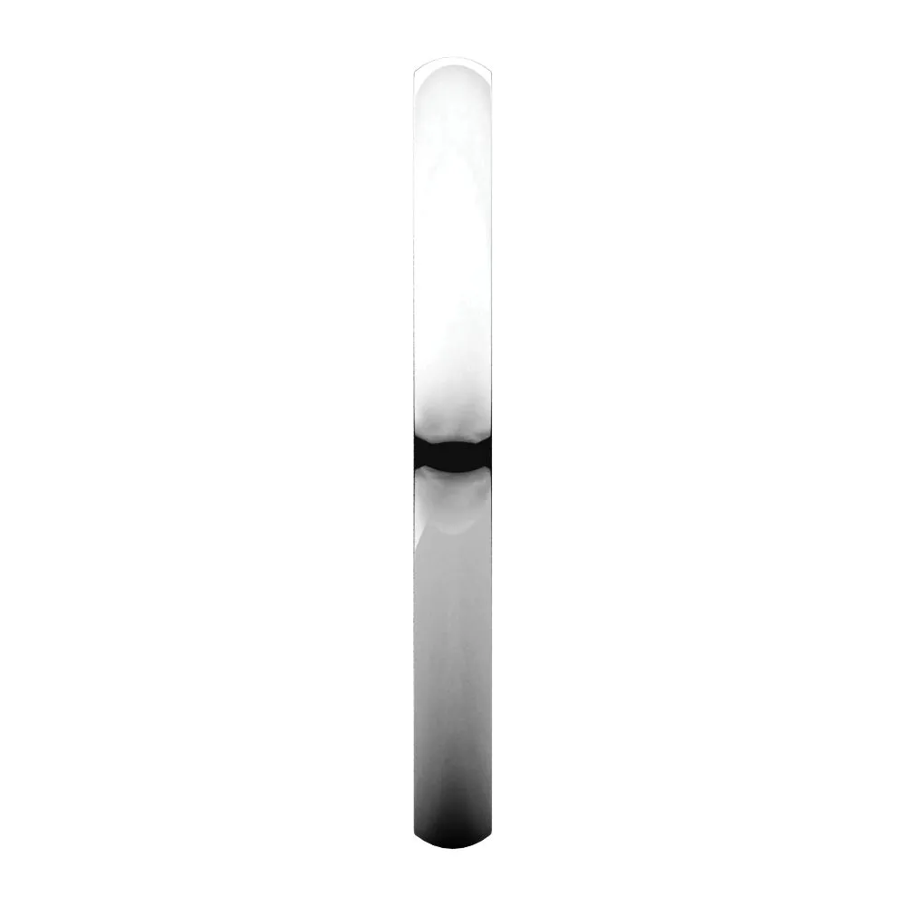 Platinum 2mm Light Comfort Fit Band, Size 6.5