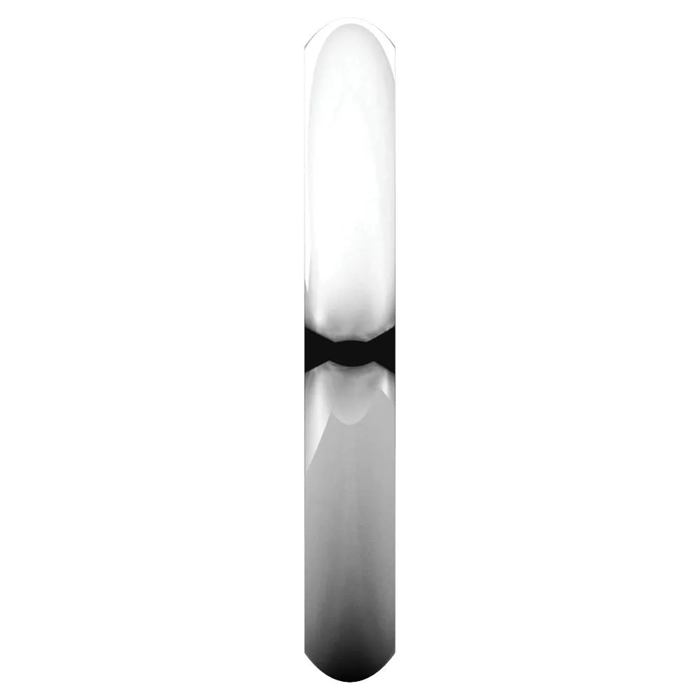 Platinum 3mm Comfort Fit Band, Size 8.5