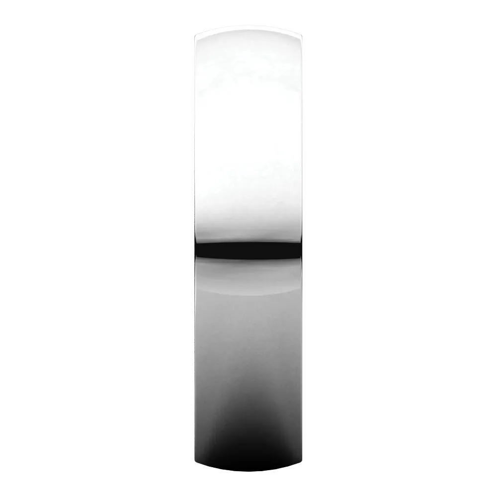 Platinum 5mm Light Comfort Fit Band, Size 8