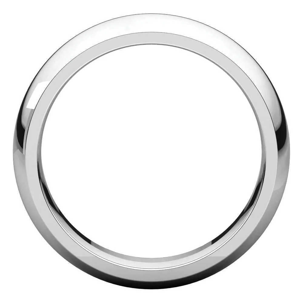 Platinum 6mm Comfort Fit Band, Size 6.5