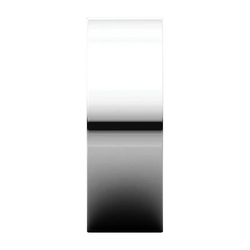 Platinum 7mm Flat Band, Size 12.5