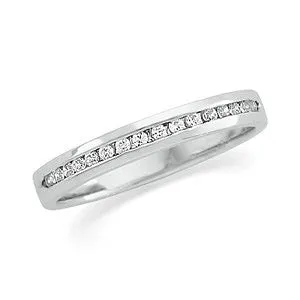 Platinum Anniversary Band, Size 6