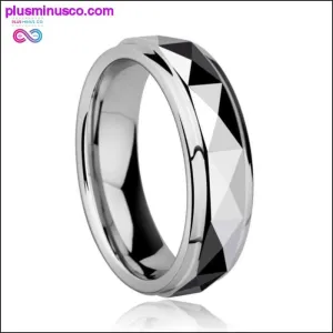 Prism Design Wedding Band Ring || PlusMinusco.com