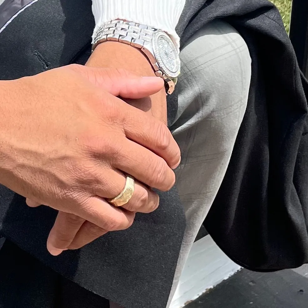 Rebel Ring in Bronze