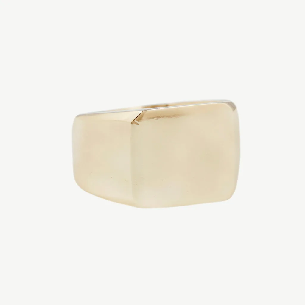 Rectangle Signet Ring