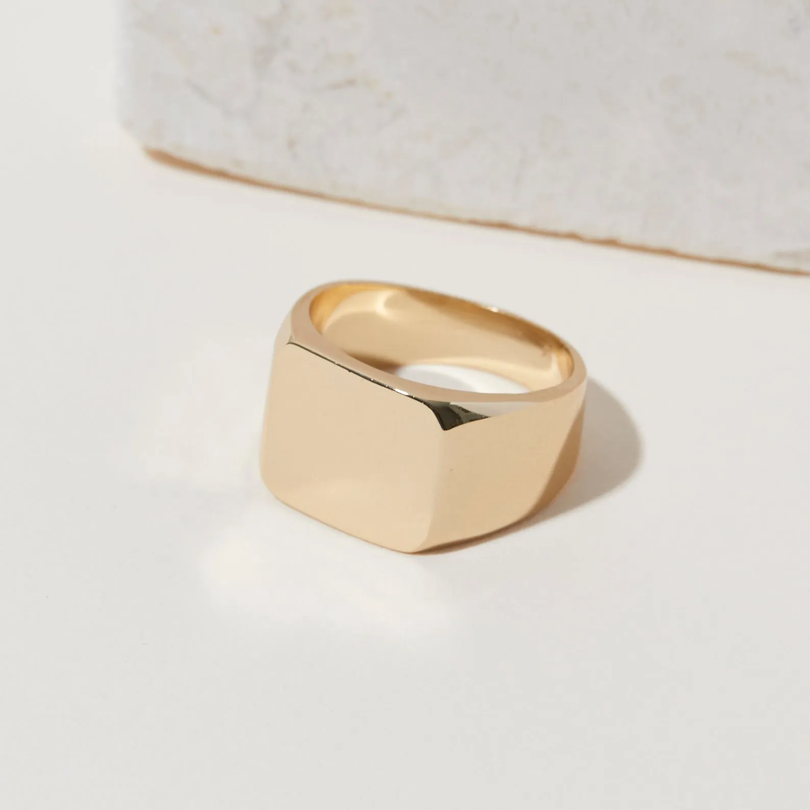 Rectangle Signet Ring