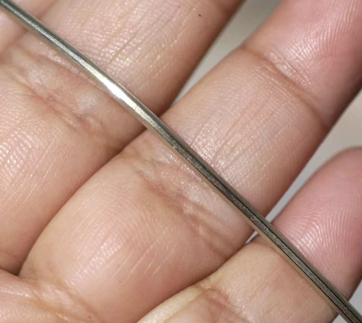 Ring strip 1.7mm Half round blank wire minimalist