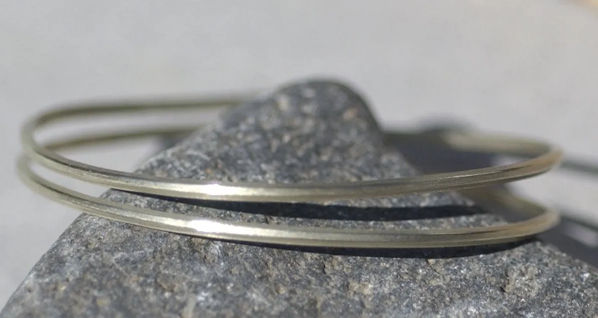 Ring strip 1.7mm Half round blank wire minimalist