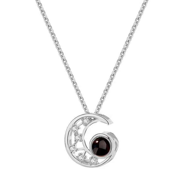 Rings Necklaces 100 language i love you Projection Jewelry Valentine or anytime gift