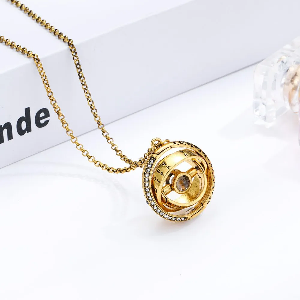 Rings Necklaces 100 language i love you Projection Jewelry Valentine or anytime gift
