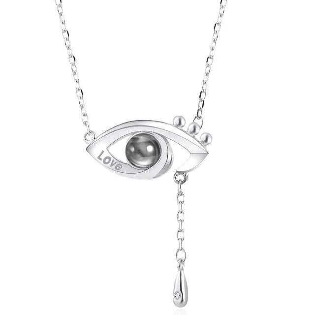 Rings Necklaces 100 language i love you Projection Jewelry Valentine or anytime gift