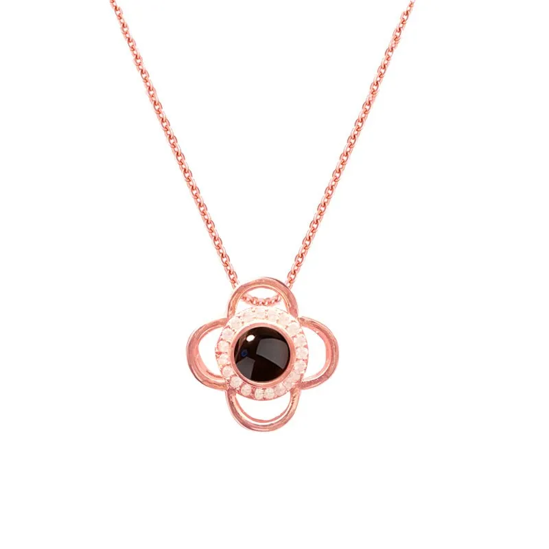 Rings Necklaces 100 language i love you Projection Jewelry Valentine or anytime gift