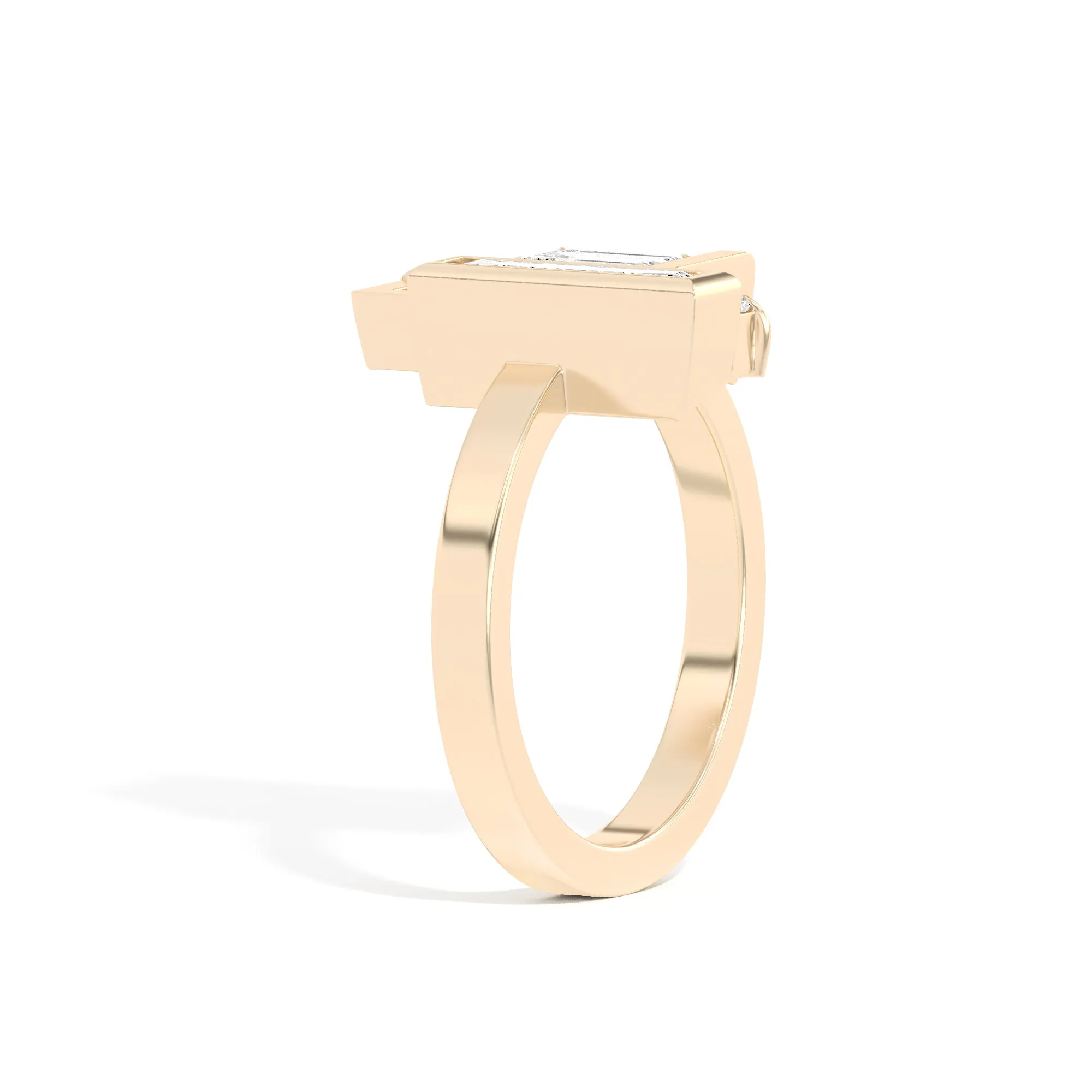 Scarpa Emerald Olivetti Frame Ring