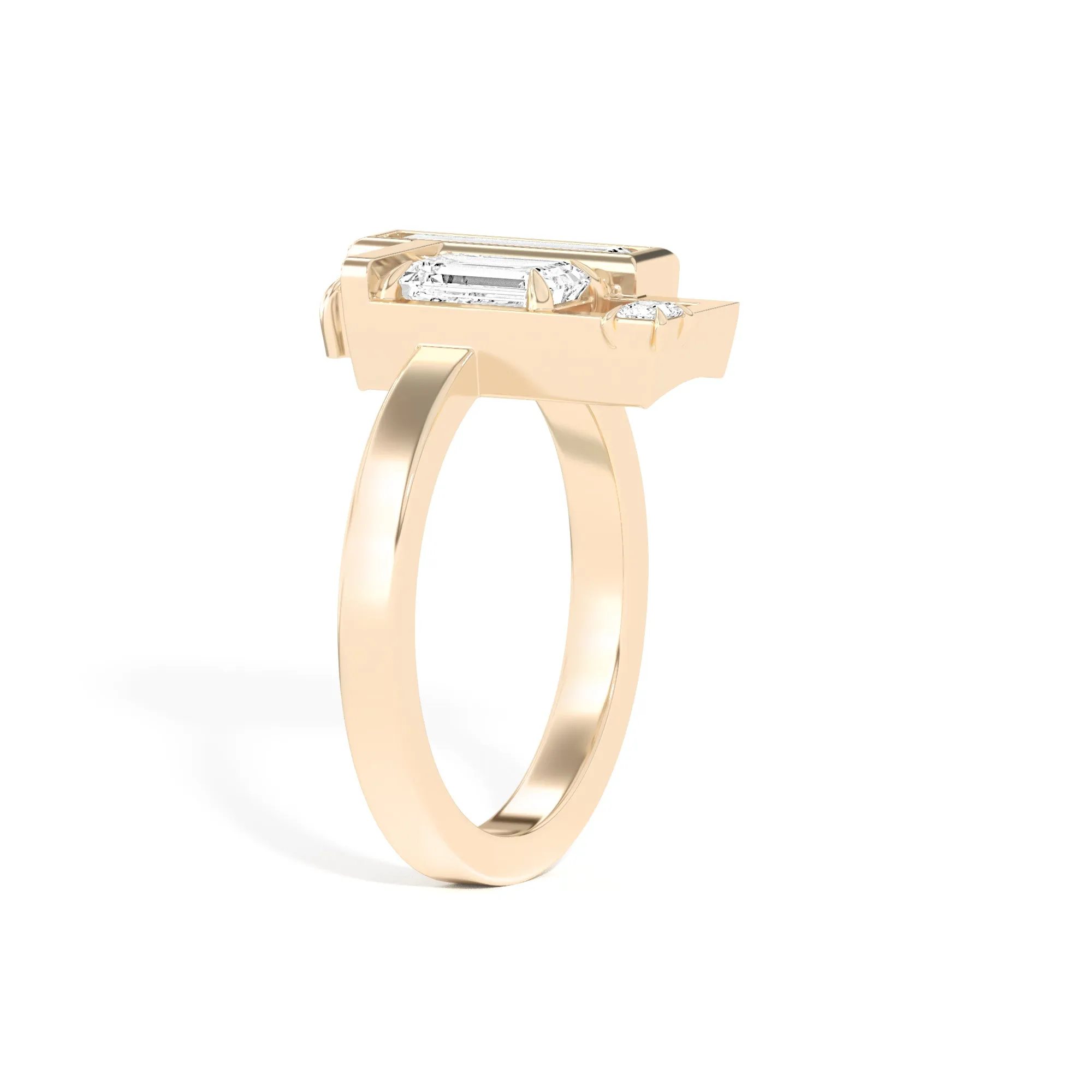 Scarpa Emerald Olivetti Frame Ring