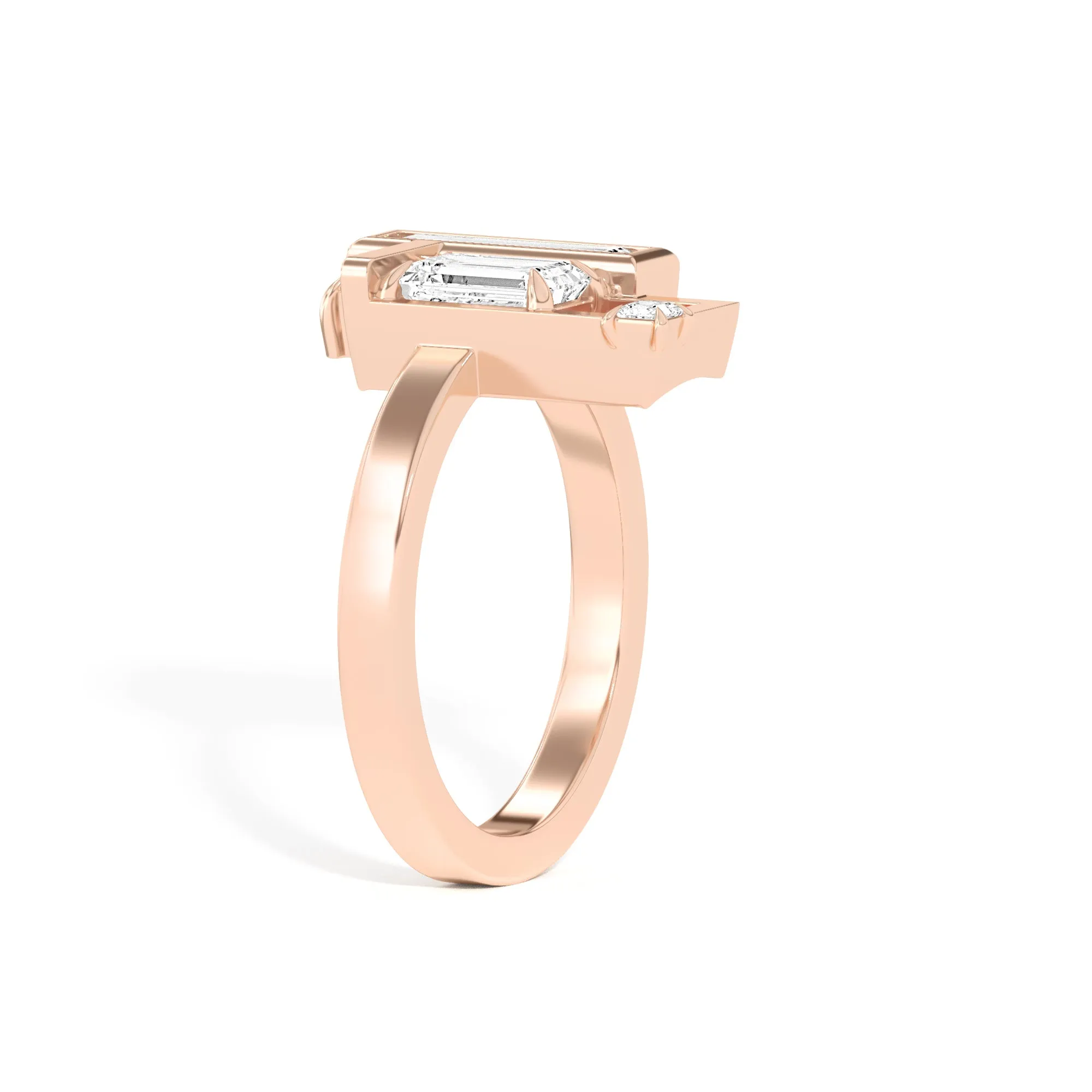 Scarpa Emerald Olivetti Frame Ring