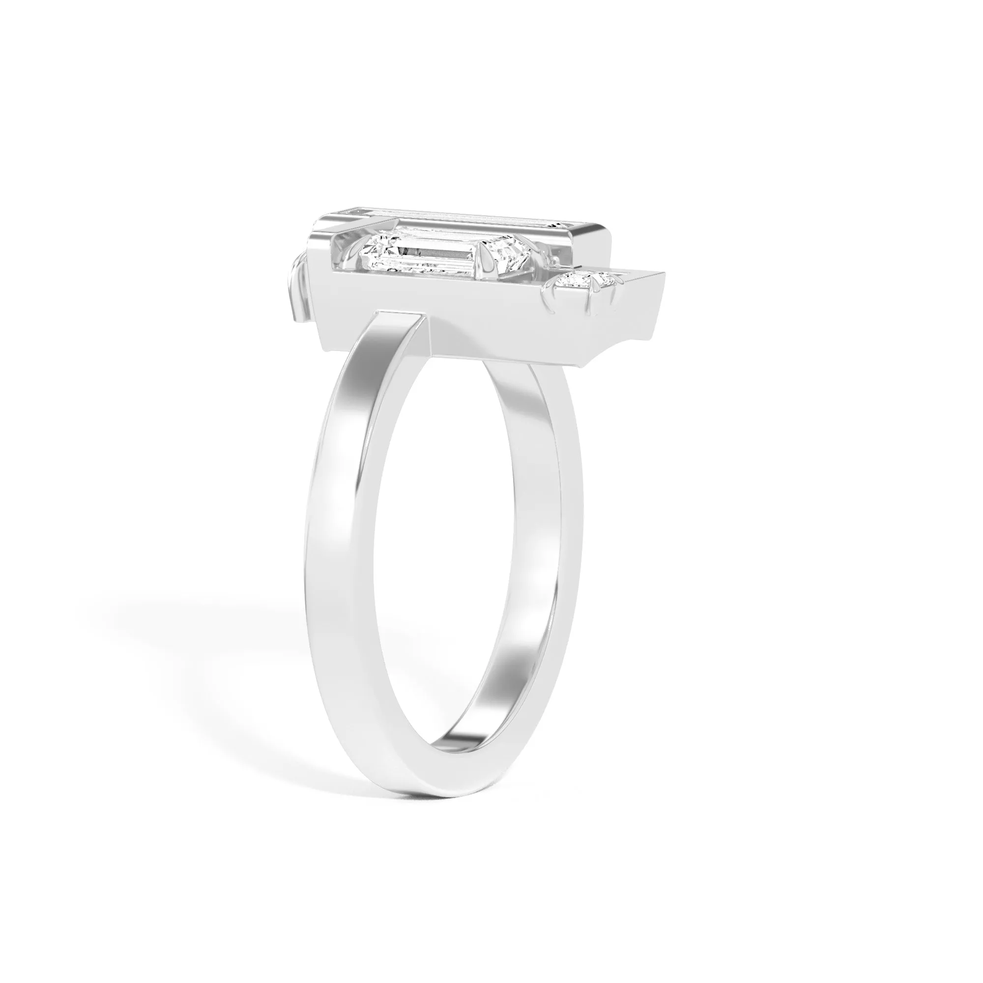 Scarpa Emerald Olivetti Frame Ring