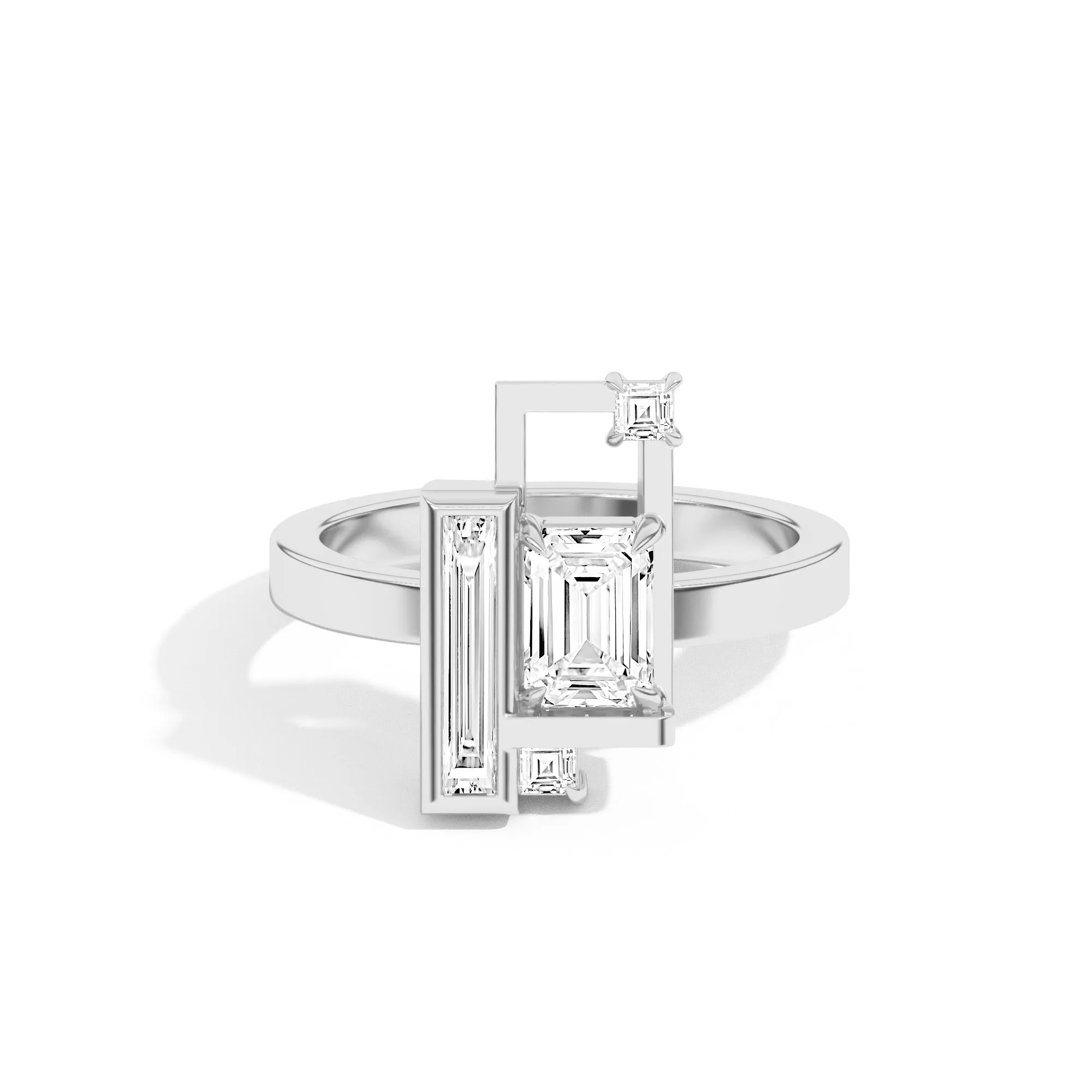 Scarpa Emerald Olivetti Frame Ring