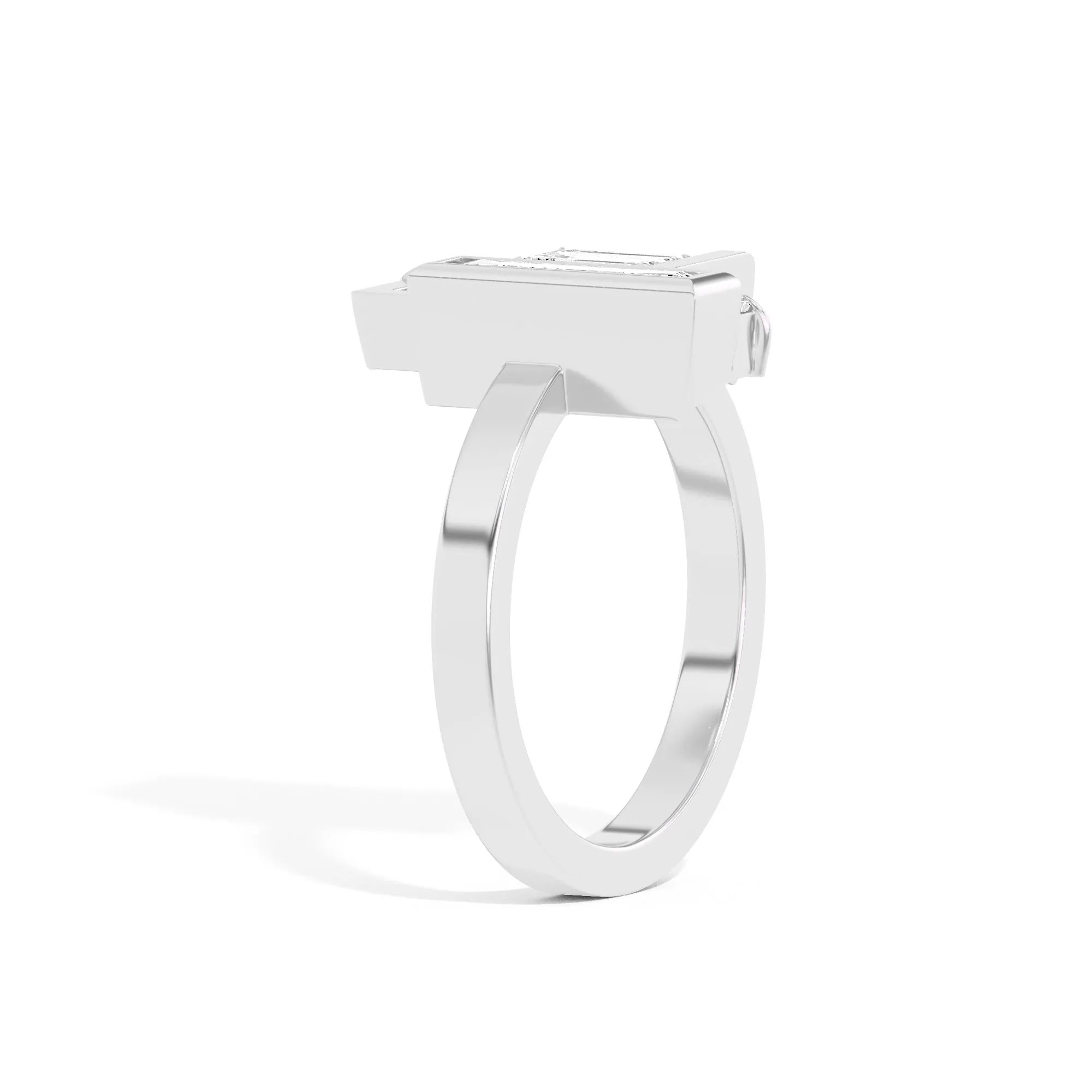 Scarpa Emerald Olivetti Frame Ring