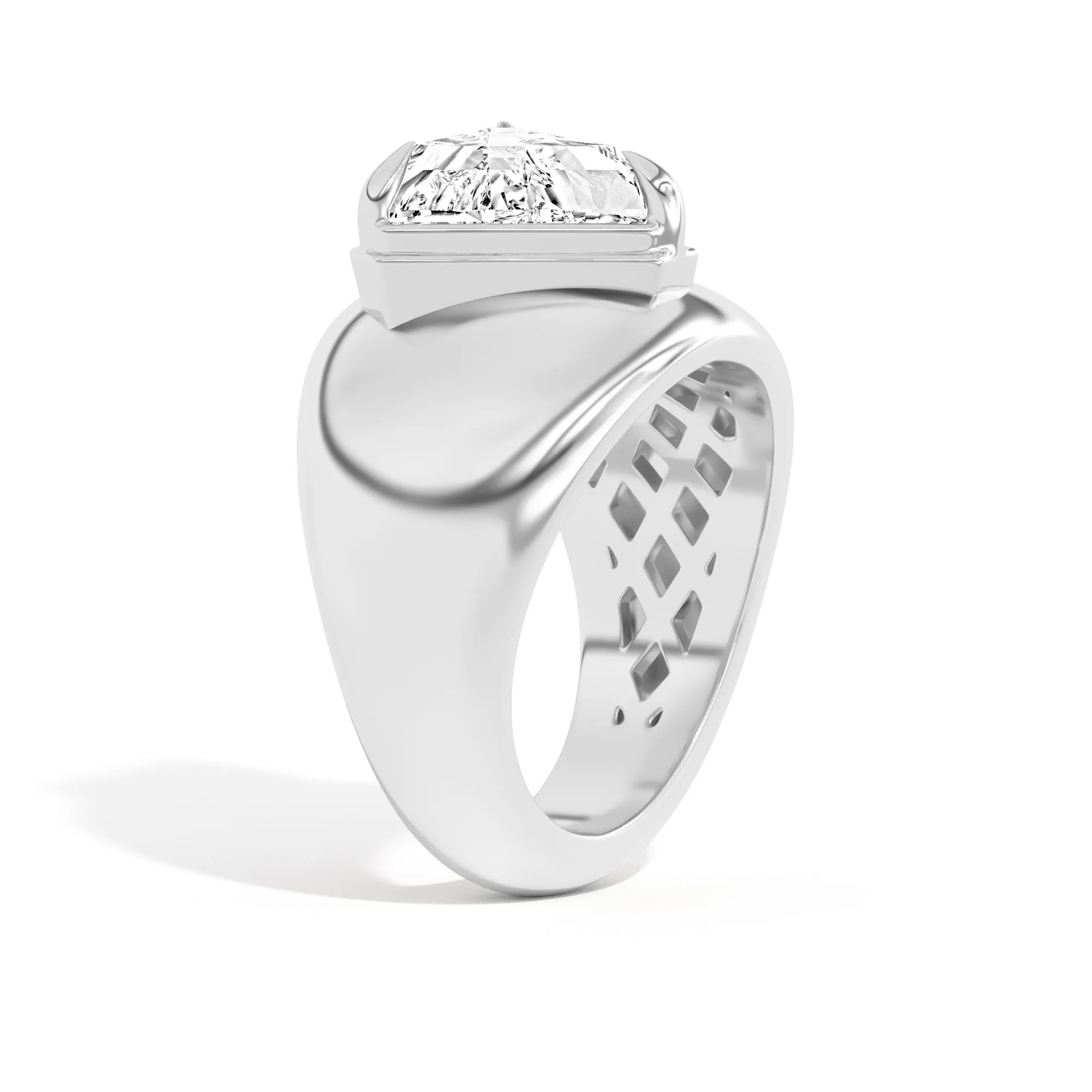 Scarpa Trilliant Double Bezel Bombe Ring