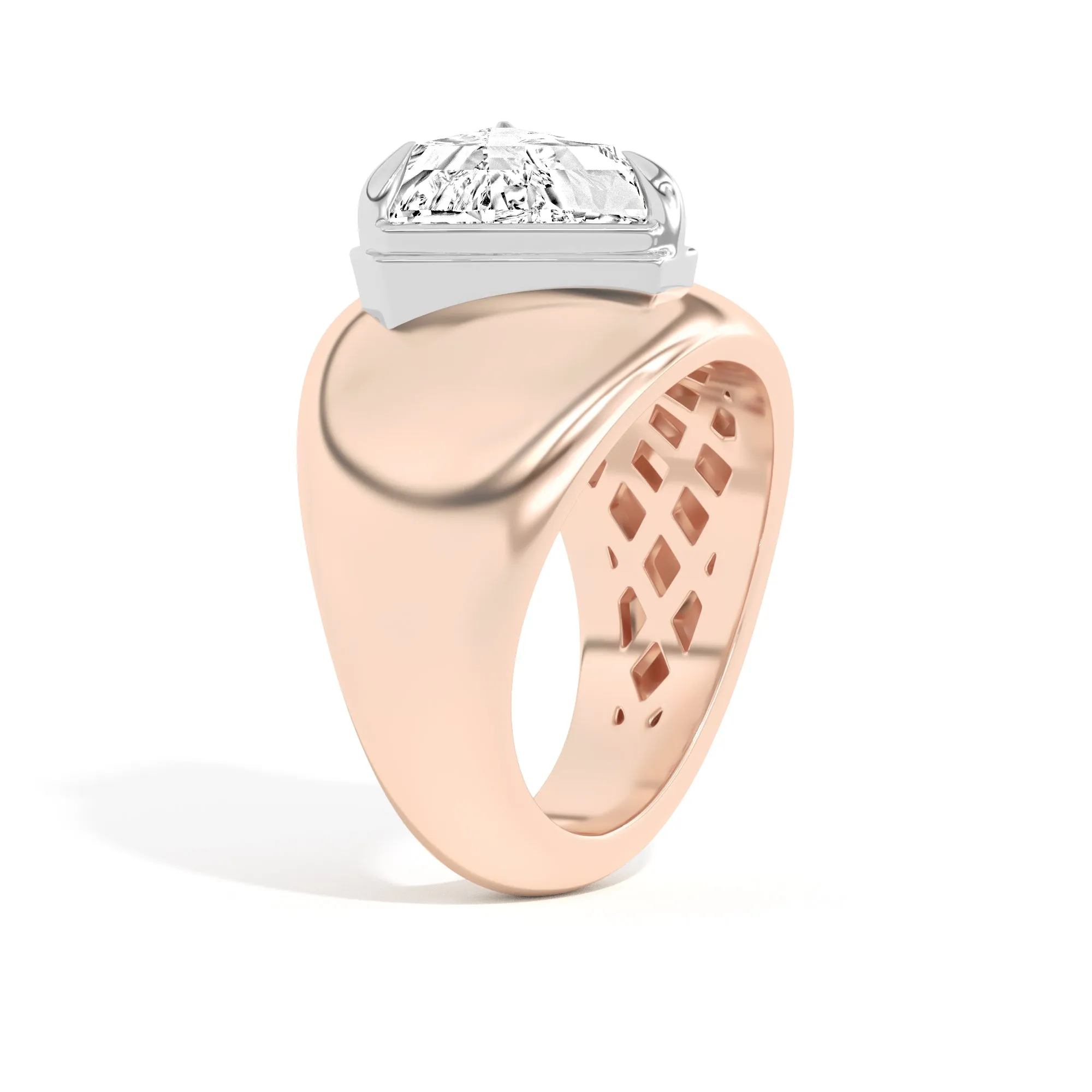 Scarpa Trilliant Double Bezel Bombe Ring