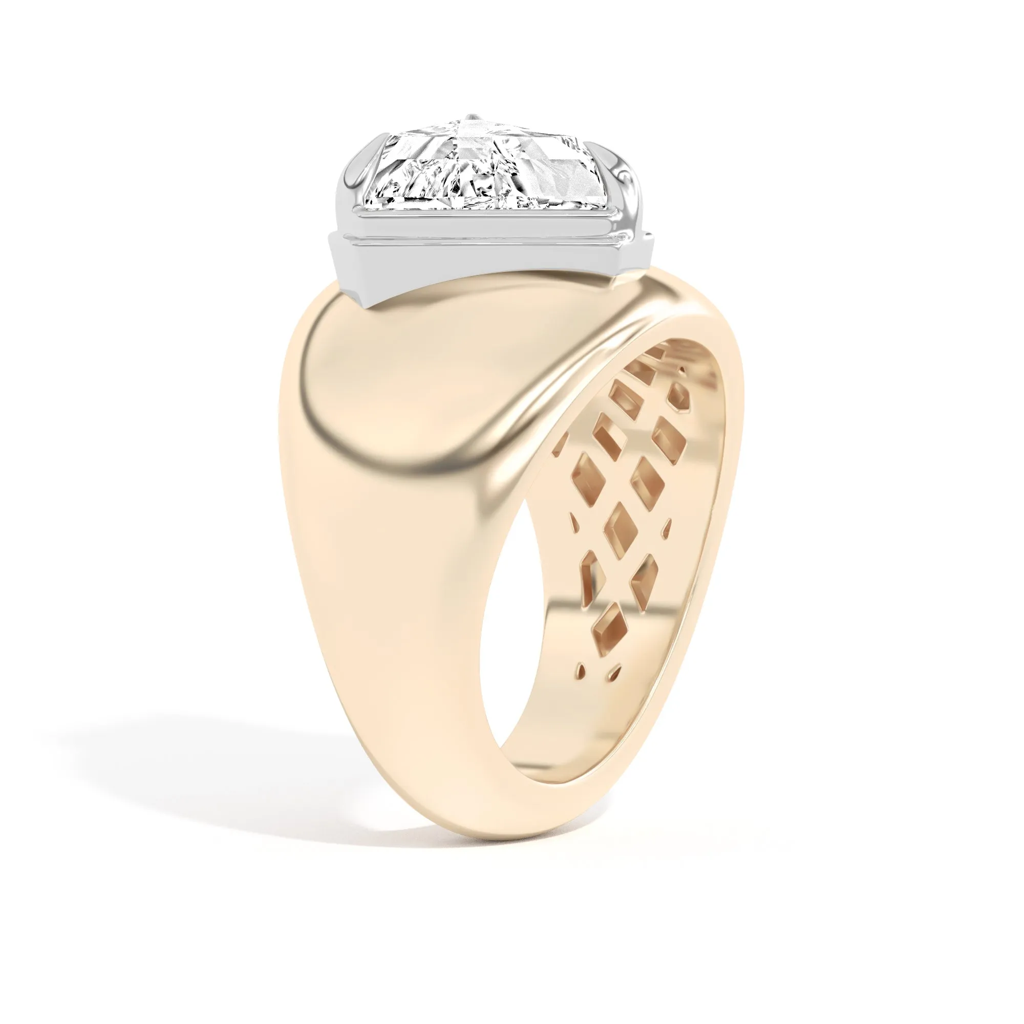 Scarpa Trilliant Double Bezel Bombe Ring