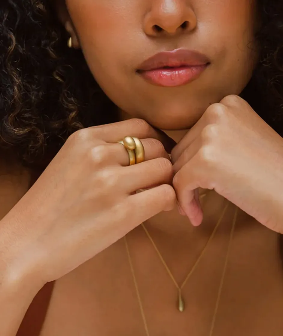 Silver Dome Ring