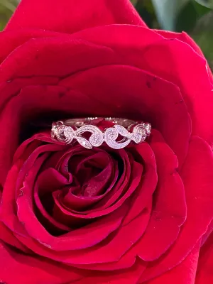 Simon G Wedding Band in Platinum TR473-A