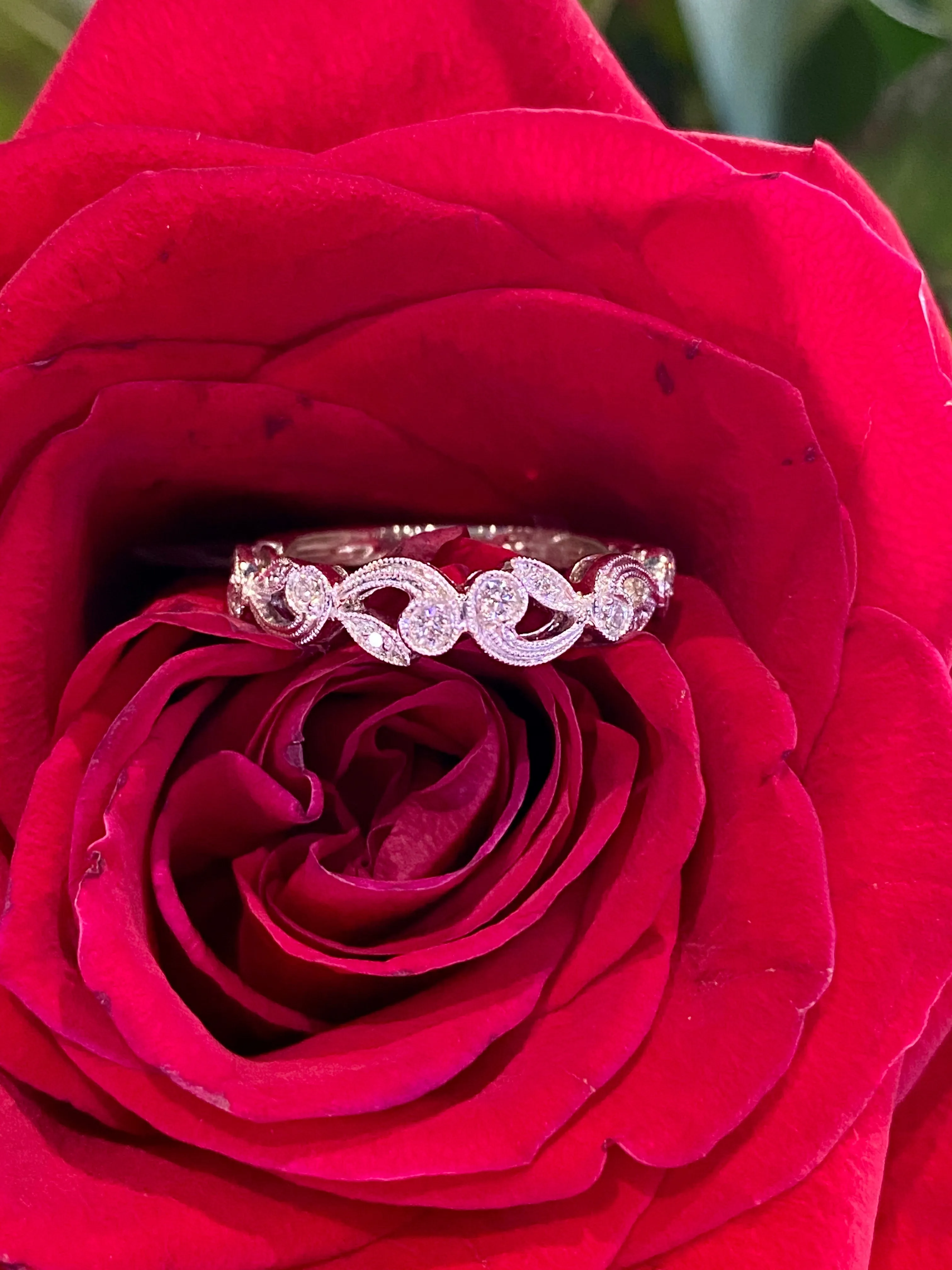 Simon G Wedding Band in Platinum TR473-A