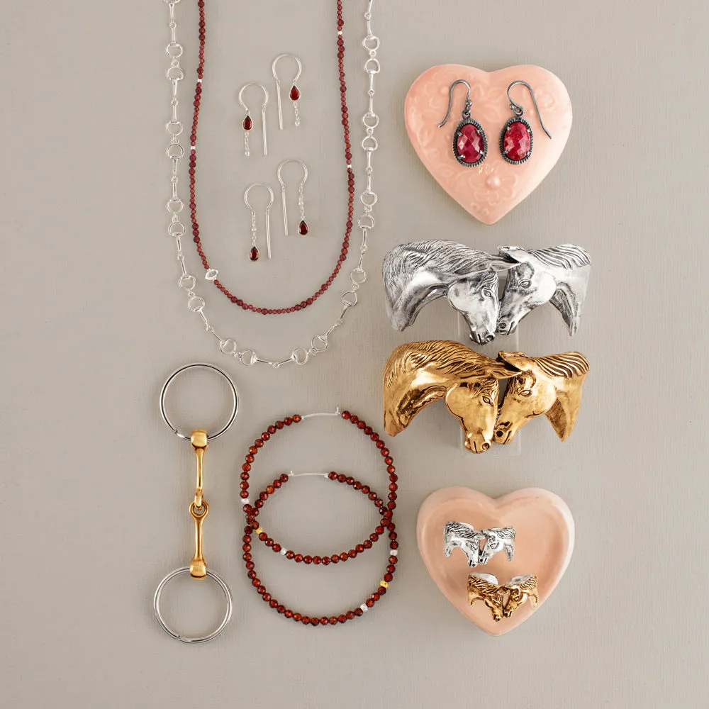 Snaffle Bit Key Chain