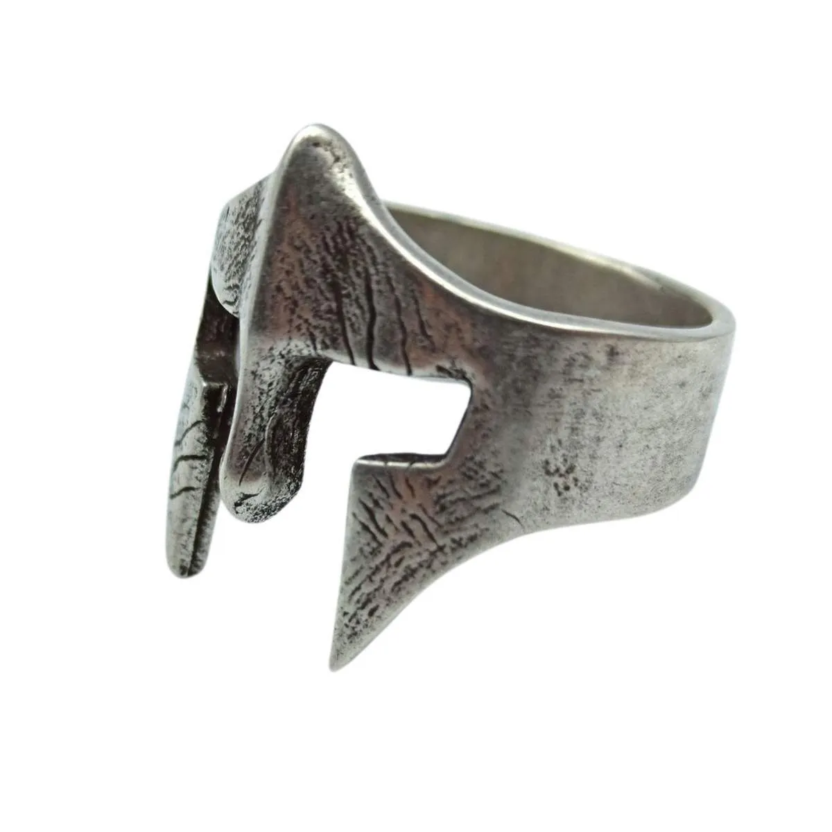 Spartan warrior bronze ring
