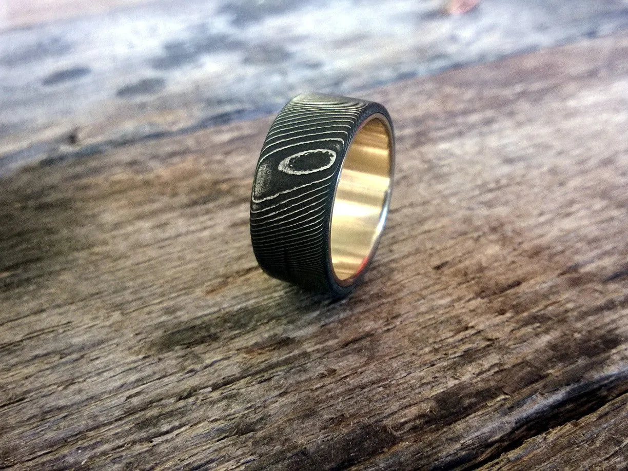 Tempest (Hi Contrast Damascus & Bronze)