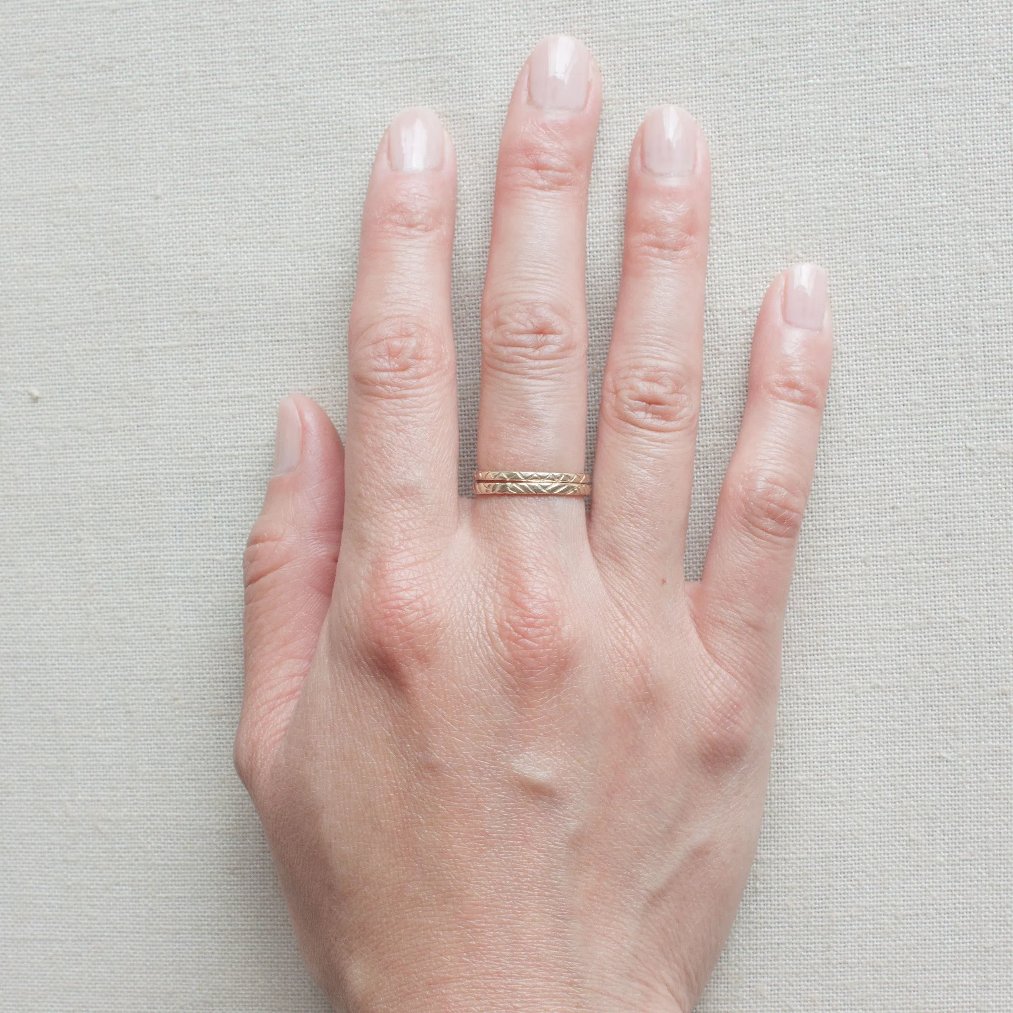 Three Pattern Rings