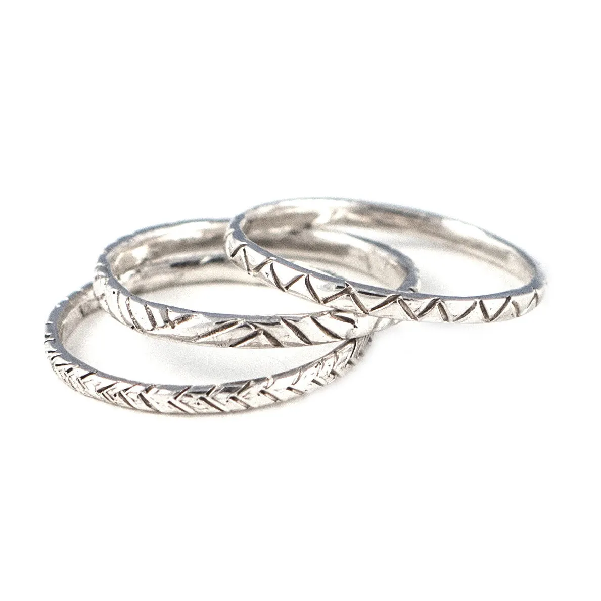 Three Pattern Rings