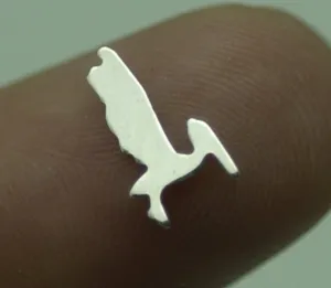 Tiny metal Pelican blanks