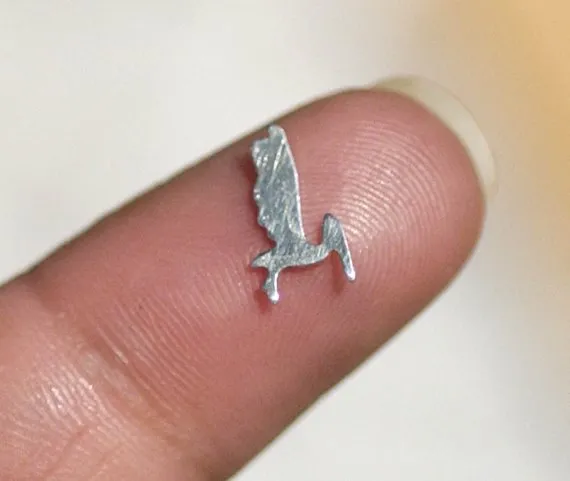 Tiny metal Pelican blanks