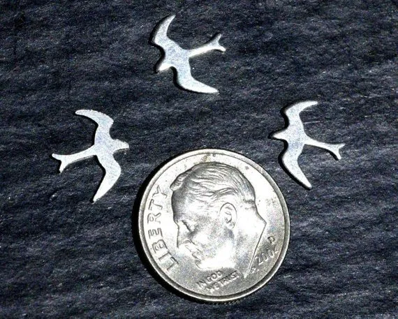 Tiny metal Seagull blanks